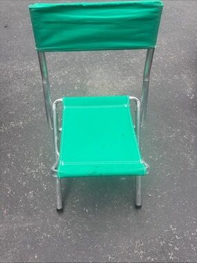 Tucker Green Folding camp  Canvas Party Chair fit adults to kids lightweight